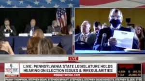 Audible Gasps and Laughter From Crowd and Panel at PA Hearing When Witness Says Vote “Spikes” Went 600,000 For Biden and 3,200 For Trump (VIDEO)