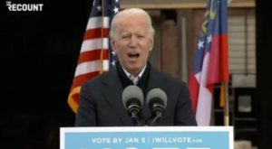 Joe Biden Defeated by His Teleprompter Again – Calls Jon Ossoff “Jon Orsoff” (VIDEO)